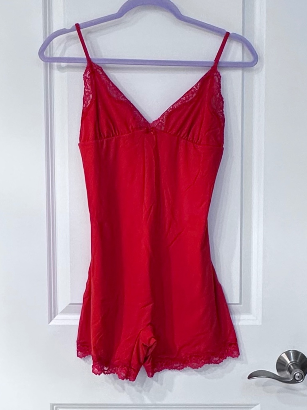 SKIMS Fits Everybody Lace Triangle Onesie - NWT
